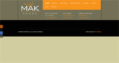 Desktop Screenshot of makrestaurant.com